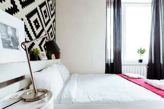 Гостиница Hostel R.E.D. Екатеринбург Номер эконом с 1 двуспальной кроватью-2